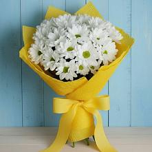 Букет цветов из:  Хризантемы #REPLACE_PRED# Еремизино-Борисовской