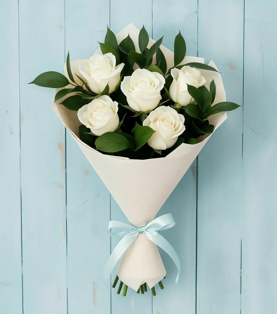 Букет цветов из: Розы в Еремизино-Борисовской