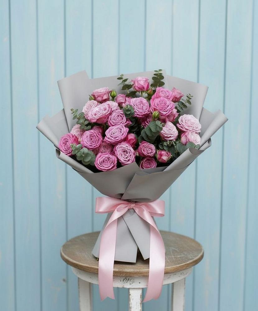 Букет цветов из: Розы в Еремизино-Борисовской