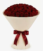Букет 101 Бордовая роза Блэк Бакарра #REPLACE_PRED# Еремизино-Борисовской