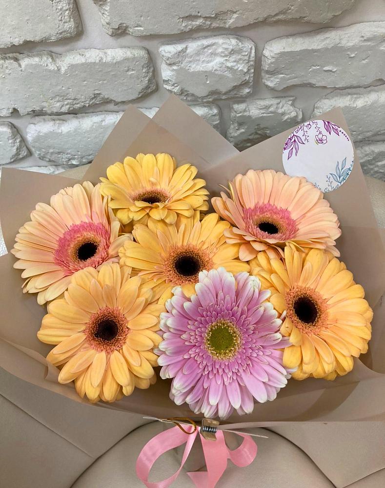 Букет цветов из: Герберы в Еремизино-Борисовской