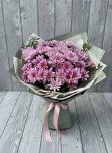 Букет цветов из:  Хризантемы в Еремизино-Борисовской