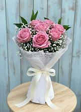 Букет цветов из:  Розы #REPLACE_PRED# Еремизино-Борисовской