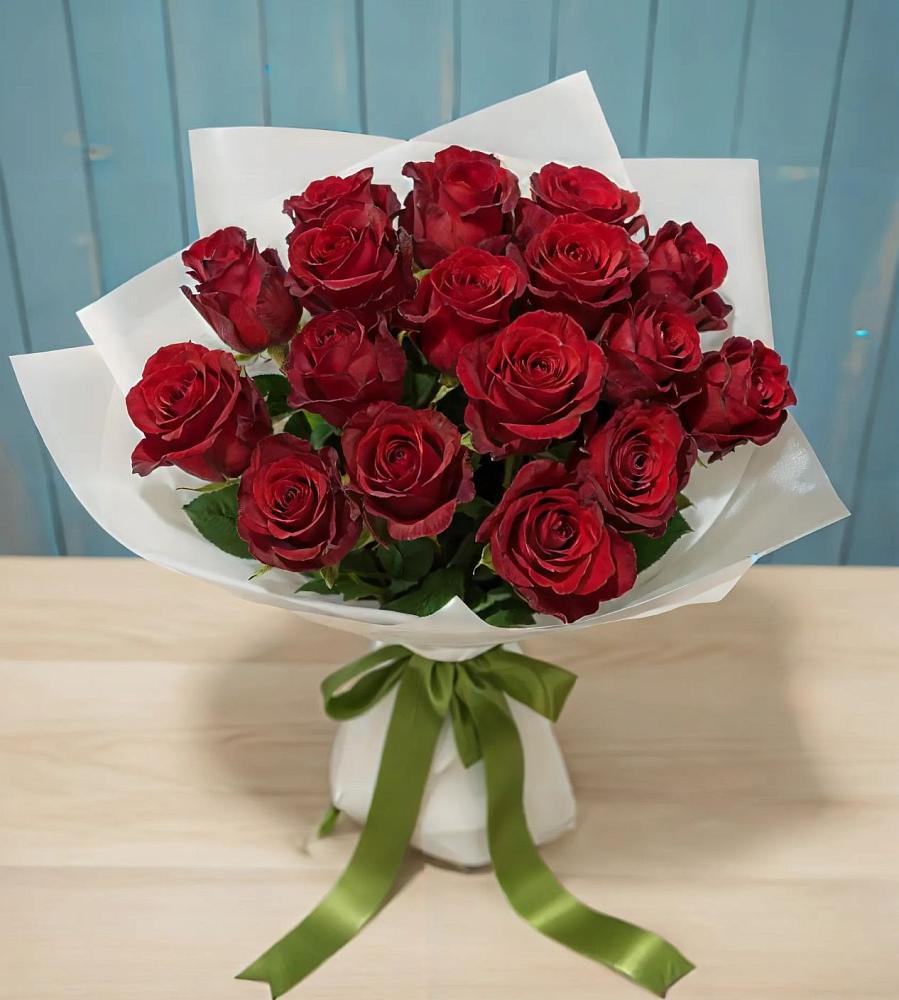 Букет Красные розы в Еремизино-Борисовской