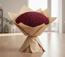 Букет 101 Красная роза #REPLACE_PRED# Еремизино-Борисовской