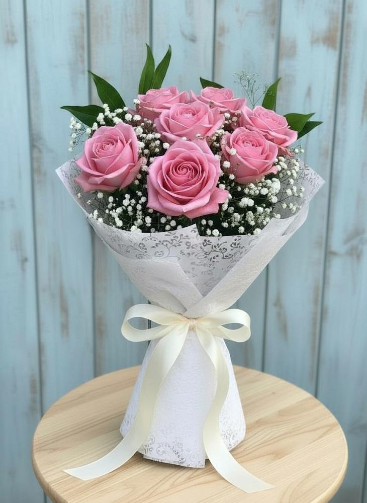 Букет цветов из: Розы в Еремизино-Борисовской