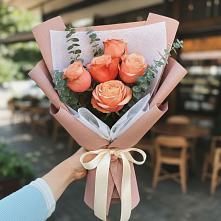 Букет цветов из:  Розы #REPLACE_PRED# Еремизино-Борисовской