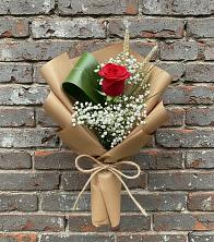 Букет цветов из:  Розы в Еремизино-Борисовской