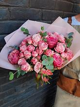 Букет цветов из:  Розы #REPLACE_PRED# Еремизино-Борисовской