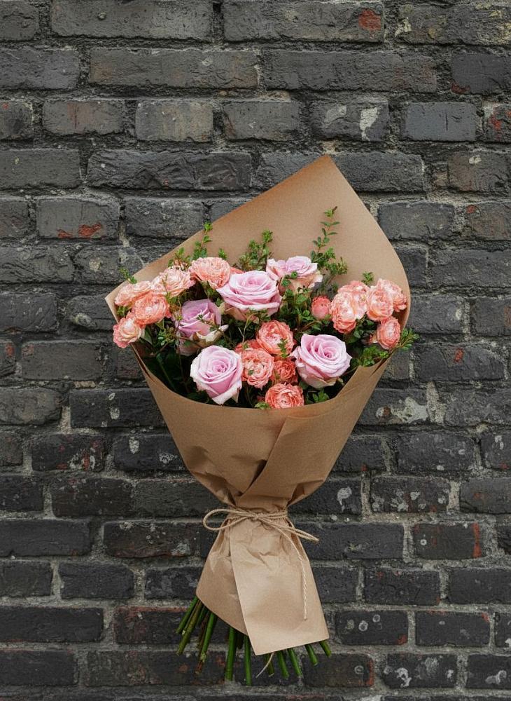 Букет цветов из: Розы в Еремизино-Борисовской