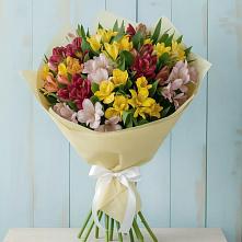Букет цветов из:  Альстромерии в Еремизино-Борисовской