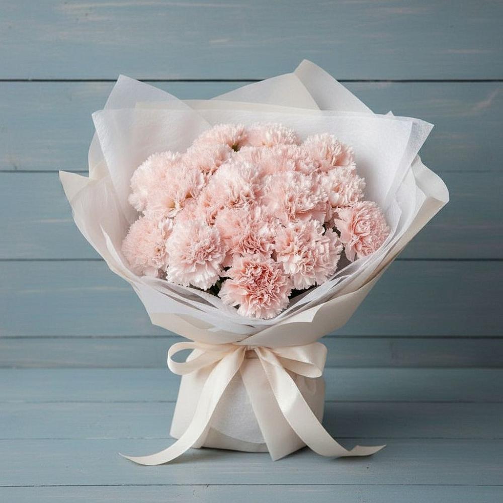 Букет цветов из: Гвоздики в Еремизино-Борисовской