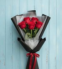 Букет цветов из:  Розы #REPLACE_PRED# Еремизино-Борисовской