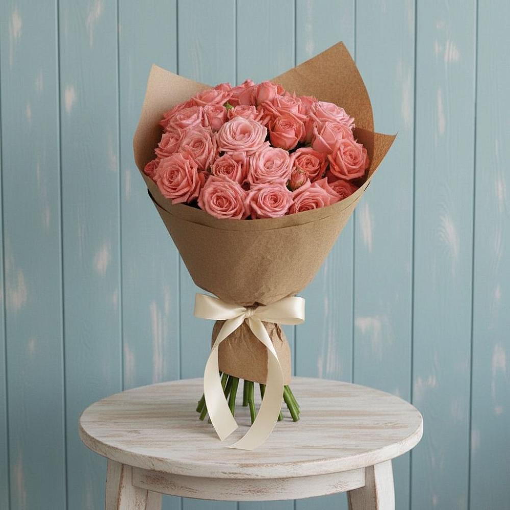 Букет цветов из: Розы в Еремизино-Борисовской