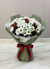 Букет цветов из:  Хризантемы в Еремизино-Борисовской
