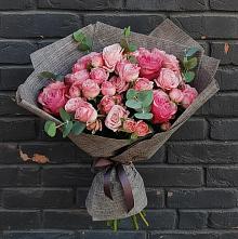 Букет цветов из:  Розы #REPLACE_PRED# Еремизино-Борисовской