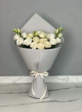 Букет цветов из:  Розы и Лизиантусы #REPLACE_PRED# Еремизино-Борисовской