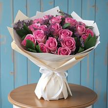 Букет цветов из:  Розы в Еремизино-Борисовской
